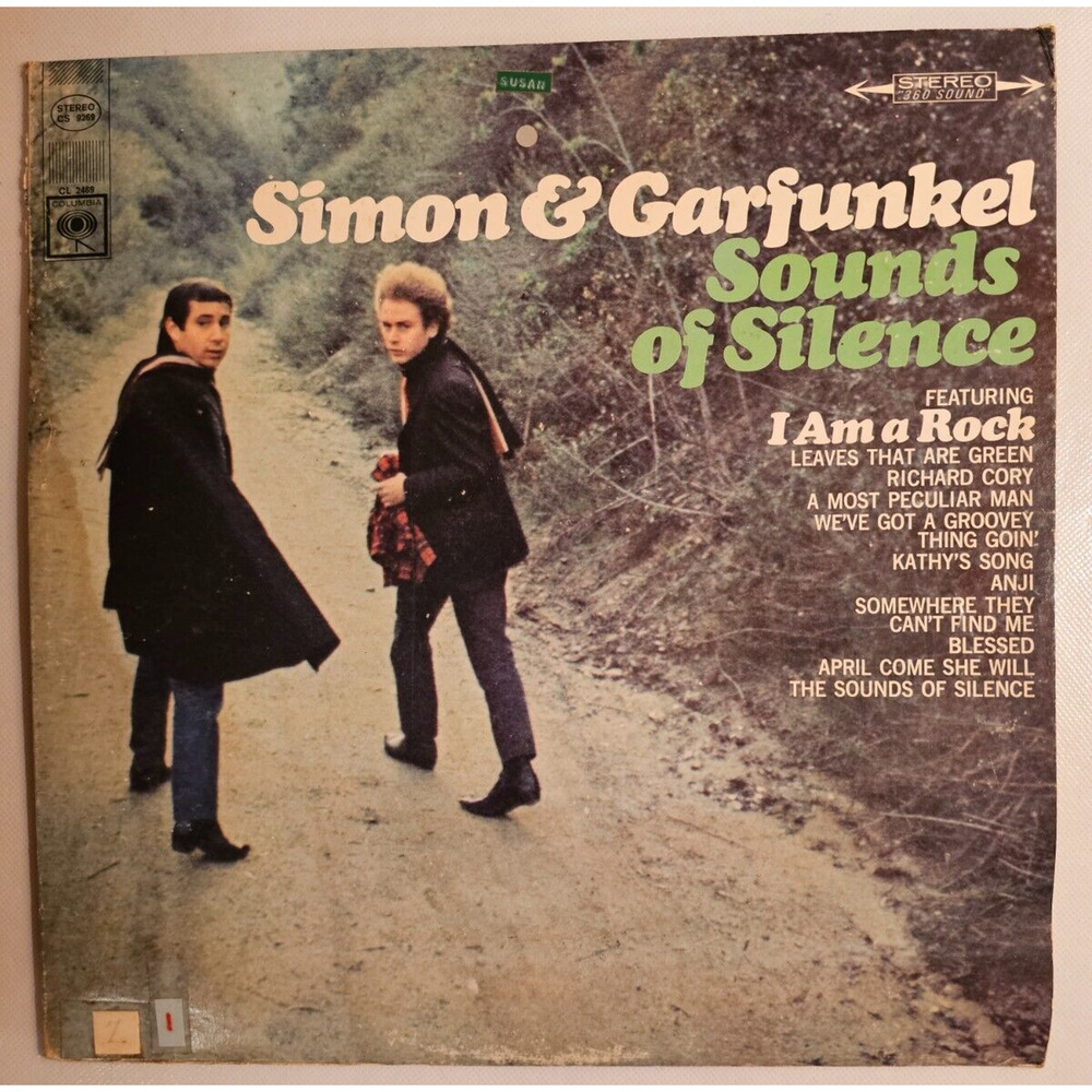 Simon & Garfunkel - Sounds Of Silence (LP, Album, RP) (Columbia)